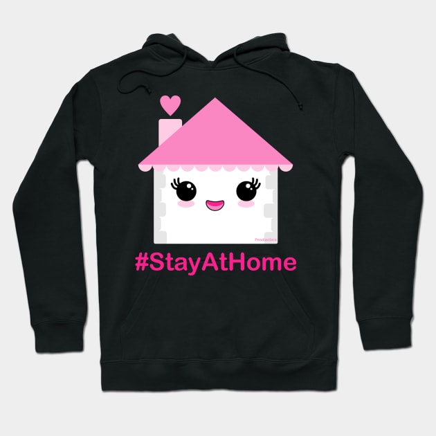 Stay at Home Cute Hoodie by Pendientera